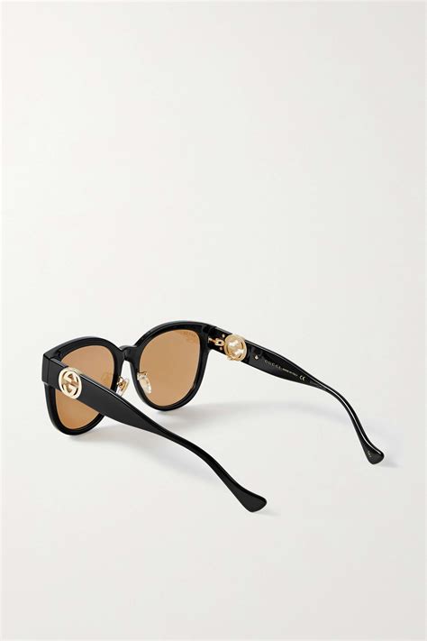 gucci round-frame acetate sunglasses prescription